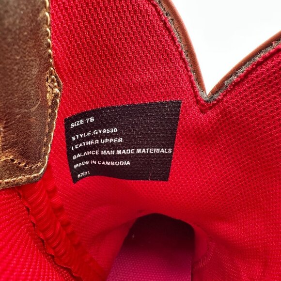 Justin Women Size 7B GY9530 Starlina 11" Tan Frenzy Square Toe Western Boot - Picture 12 of 13